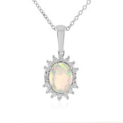 Welo Opal Silver Necklace