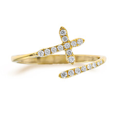 14K I1 (H) Diamond Gold Ring (CIRARI)
