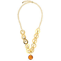 Baltic Amber Silver Necklace