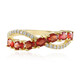 Tanzanian Ruby Silver Ring