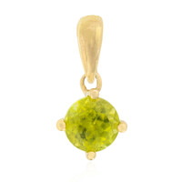 9K Sphene Gold Pendant