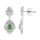 Tanzanian Tsavorite Silver Earrings