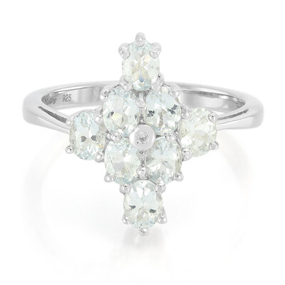Paraiba Tourmaline Silver Ring