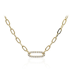14K I1 (H) Diamond Gold Necklace (CIRARI)