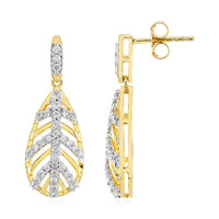 Zircon Silver Earrings