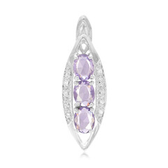 Mozambique Sapphire Silver Pendant