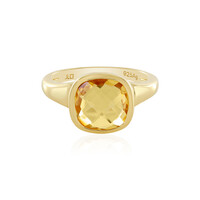 Citrine Silver Ring