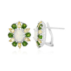 Welo Opal Silver Earrings