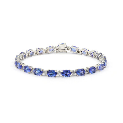 14K AAA Tanzanite Gold Bracelet (CIRARI)