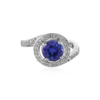 Tanzanite Silver Ring