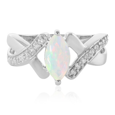Welo Opal Silver Ring