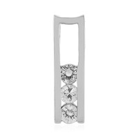 Zircon Silver Pendant