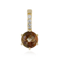 9K Oregon Sunstone Gold Pendant