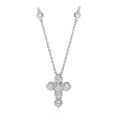 14K SI2 (H) Diamond Gold Necklace (CIRARI)