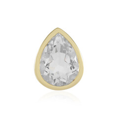 White Quartz Silver Pendant