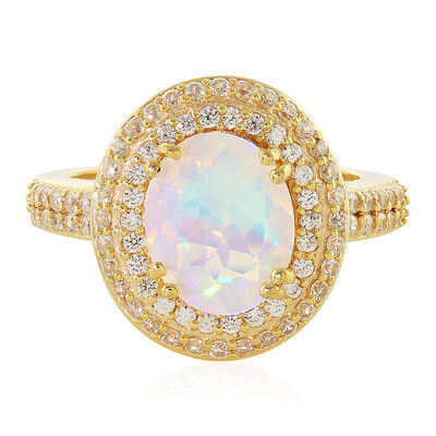 Welo Opal Silver Ring