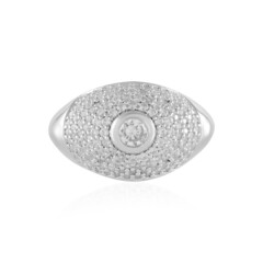 Zircon Silver Ring