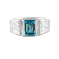 Ratanakiri Zircon Silver Ring