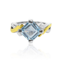 Sky Blue Topaz Silver Ring