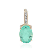 14K Colombian Emerald Gold Pendant (AMAYANI)