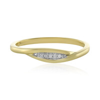9K Flawless (F) Diamond Gold Ring (LUCENT DIAMONDS)