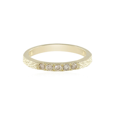 9K VS2 Brown Diamond Gold Ring