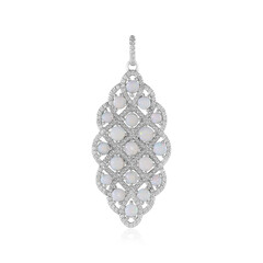 Australian Opal Silver Pendant