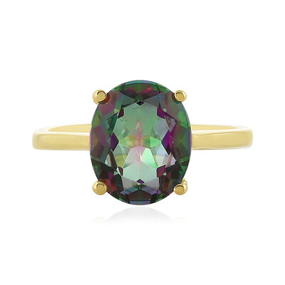 Mystic Quartz Silver Ring