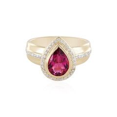 9K Rubellite Gold Ring (de Melo)