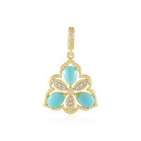 Turquoise Silver Pendant