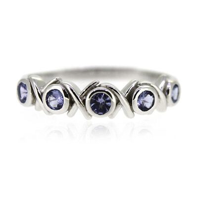 Tanzanite Silver Ring