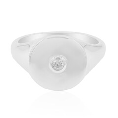 Zircon Silver Ring