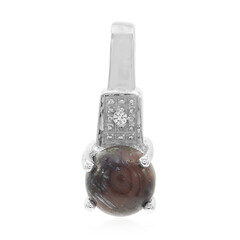 Red Tiger´s Eye Silver Pendant