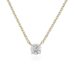 9K IF (G) Diamond Gold Necklace (de Melo)