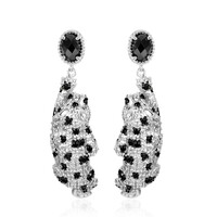 Black Hematite Silver Earrings (Dallas Prince Designs)
