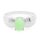 Imperial Chrysoprase Silver Ring