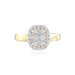 9K SI2 (H) Diamond Gold Ring (de Melo)