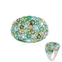 9K Green Tourmaline Gold Ring (KM by Juwelo)