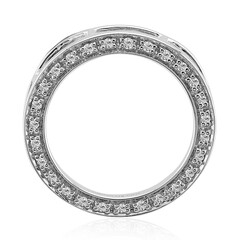 SI1 (G) Diamond Silver Pendant