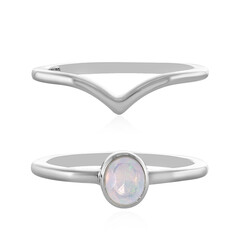 Welo Opal Silver Ring