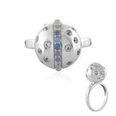 Welo Opal Silver Ring