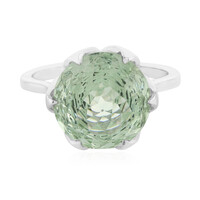 9K Green Amethyst Gold Ring (PHANTASIA)