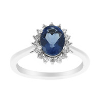 Colour Change Fluorite Silver Ring