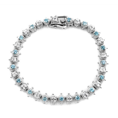 Ratanakiri Zircon Silver Bracelet (Dallas Prince Designs)