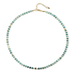 Grandidierite Silver Necklace
