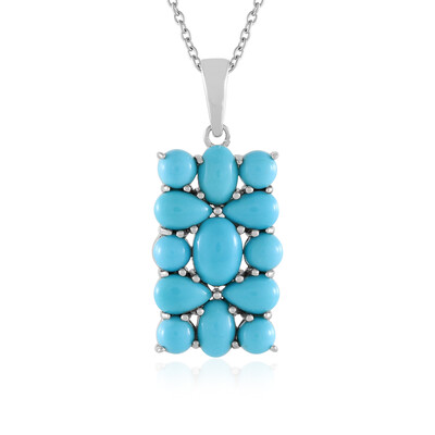 Sleeping Beauty Turquoise Silver Necklace (Faszination Türkis)