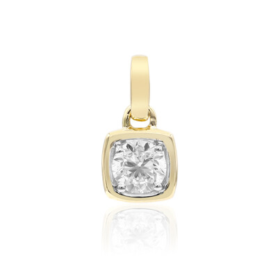 14K SI1 (G) Diamond Gold Pendant (Annette)