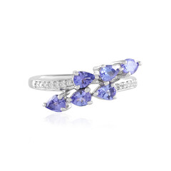 Tanzanite Silver Ring