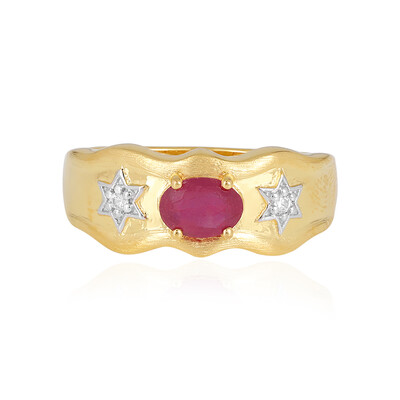 Madagascar Ruby Silver Ring