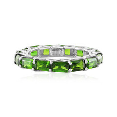 Russian Diopside Silver Ring (de Melo)